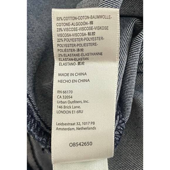 We The Free Penny Pull-On Flare Jeans Riviera Blue Size 26 *Altered to Raw Hem - Picture 14 of 15